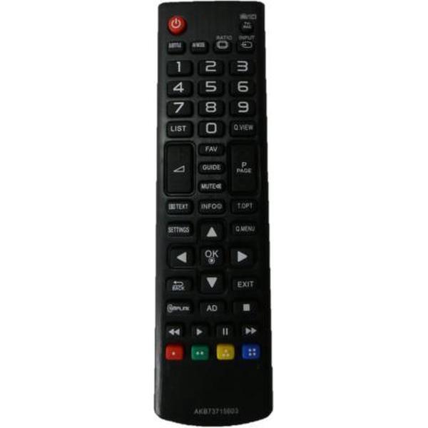 LG AKB73715603 Afstandsbediening remote vervanger