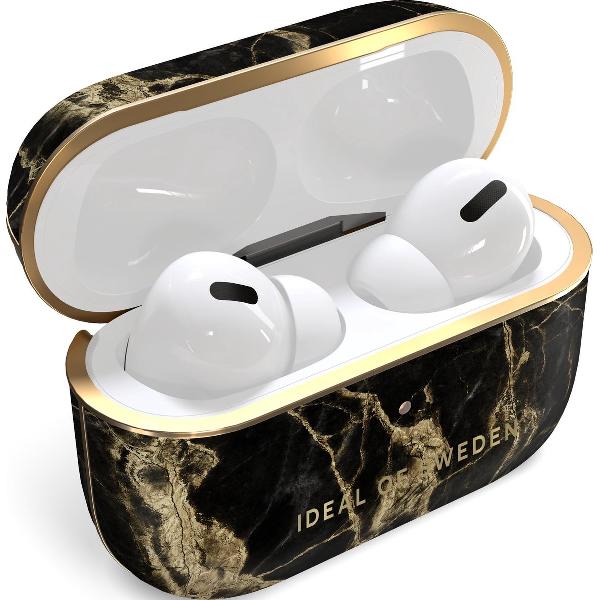 iDeal of Sweden - Apple Airpods Pro case 191 - Golden Smoke Marble