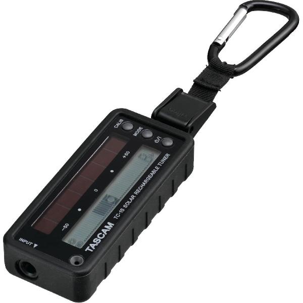Tascam TC-1S gitaartuner - stemapparaat op zonneenergie
