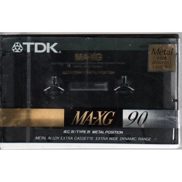 TDK MA - XG - AUDIO TAPE (CASSETTE BANDJE) - 90 MIN (2 X 45) - - vintage uit 1990