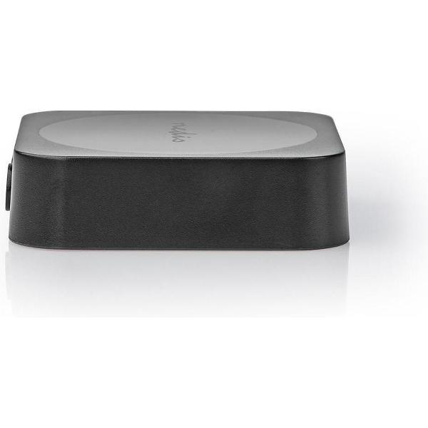 Nedis Bluetooth® Audiozender/ Ontvanger - 1 Apparaat - Tot 6 Uur | Zwart