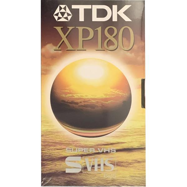 TDK XP180 Super VHS 180min 3uur / S-VHS videoband / video cassette