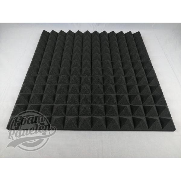 Foam panelen piramide studioschuim 30x30x5cm 12 stuks