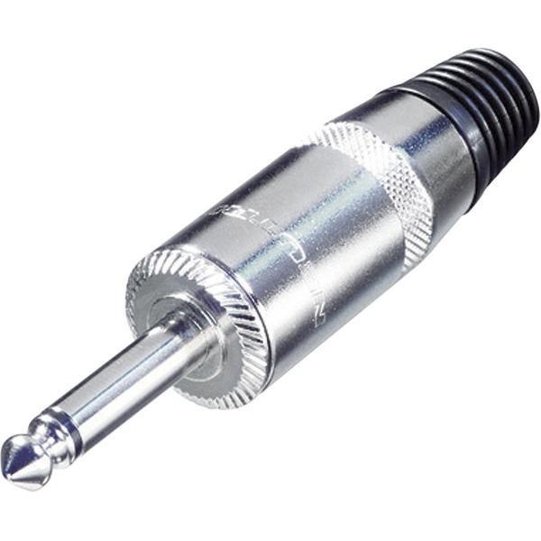REAN NYS225 6,35mm Jack (m) luidspreker connector / 2-polig / mono