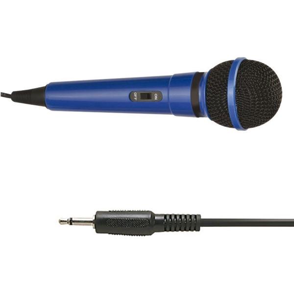 Mr Entertainer Karaoke Microfoon (Blauw)