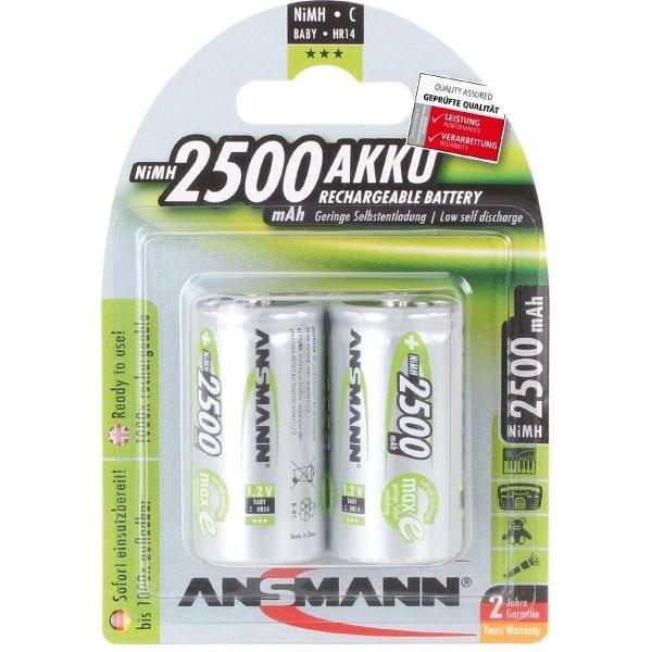 Ansmann 5030912 huishoudelijke batterij C / HR14 Nikkel-Metaalhydride (NiMH)
