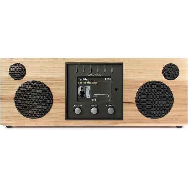 Como Audio Duetto Hickory DAB + / FM-radio met internetradio -