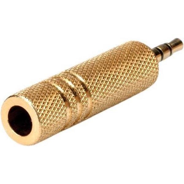 Roline 3,5mm Jack (m) - 6,35mm Jack (v) stereo audio adapter