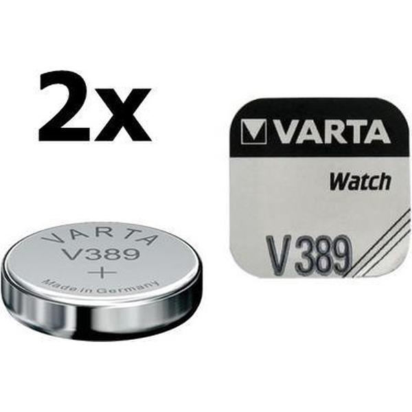2 Stuks - Varta V389 85mAh 1.55V knoopcel batterij