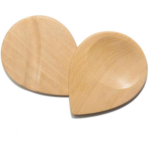 Buxus houten Jazz plectrum 2-pack 3.00 mm