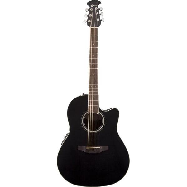 Ovation CS24-5 Celebrity Standard Black roundback gitaar