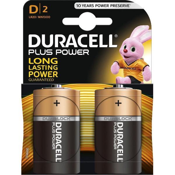 Duracell v Plus Power Duralock D LR/ MN