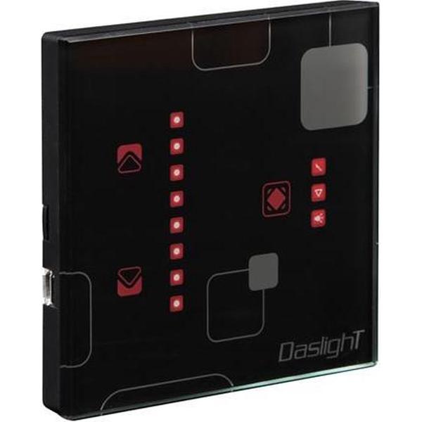 DASLIGHT DVC3 GLASS PAD - DMX-CONTROLLER VOOR WANDMONTAGE (VDPDVC3DPAD-128)