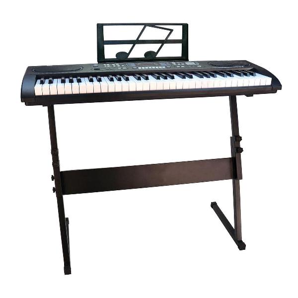 Bontempi Luxe Keyboard Staand, 61 toetsen Afmeting artikel: 94 x 90 x 31 cm