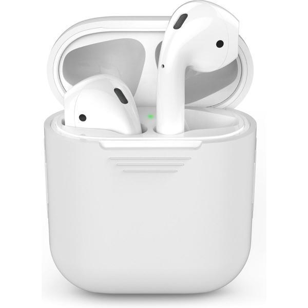 Hoesje geschikt voor Airpods - wit