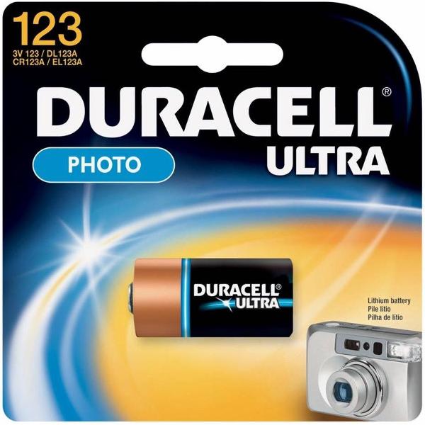 Duracell Batterij Lithium 3V batterij CR123A