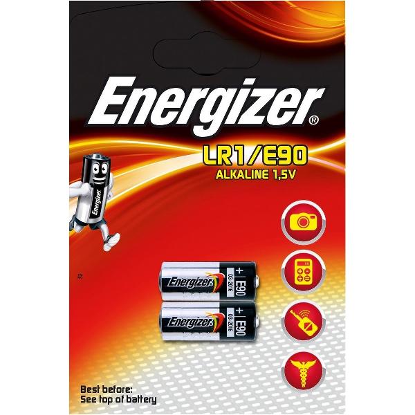 Energizer niet-oplaadbare batterijen Batterij Energizer E90/LR1/pak 2