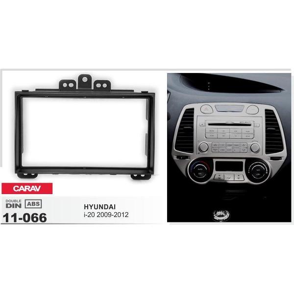 2-DIN HYUNDAI i-20 2009-2012 inbouwpaneel Audiovolt 11-066