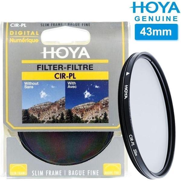 Hoya Polarisatiefilter Regular Slim Filter - 43mm
