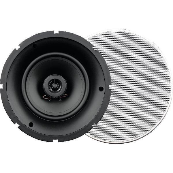 OMNITRONIC plafond speaker - inbouw - CSX-6 white