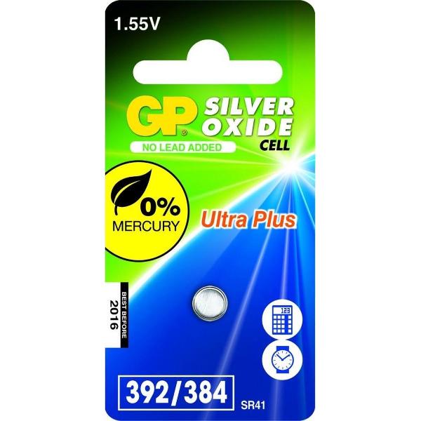 GP Batteries Silver Oxide Cell 392 Single-use battery SR41 Zilver-oxide (S) 1,55 V
