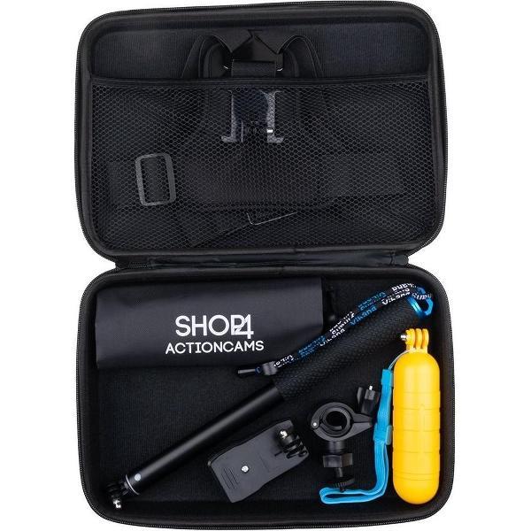 Shop4 - SJCAM SJ8 Air Accessoires Set - Groot met Opbergtas