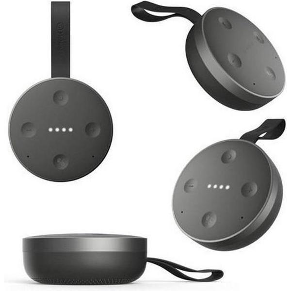 Mobvoi TicHome Mini - Waterbestendige Draagbare Smart Speaker - Zwart
