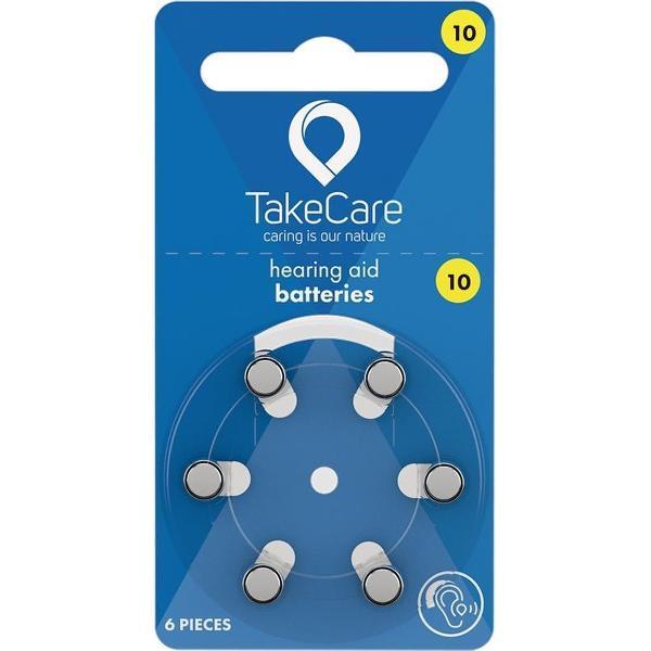 Take Care Hoortoestelbatterijen 10 (60 stuks)