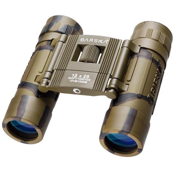 Barska verrekijker Lucid View 12x25 - Camouflage Groen