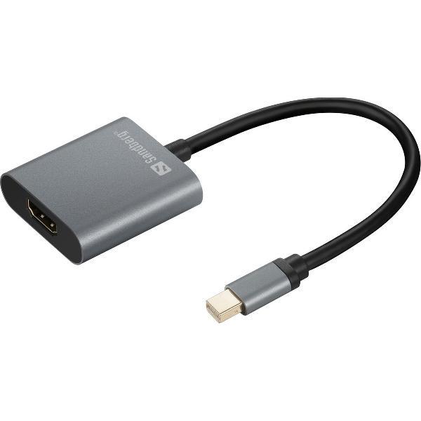 Sandberg Adapter MiniDP1.4>HDMI2.0 4K60