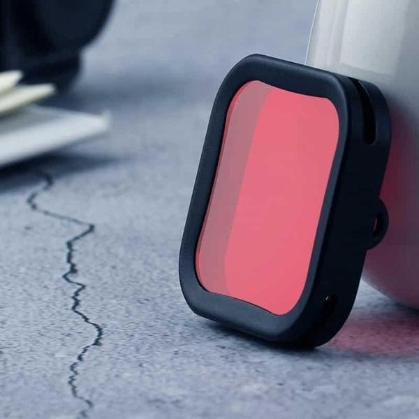 Behuizing Duiken Kleurlensfilter voor DJI Osmo Action (roze)