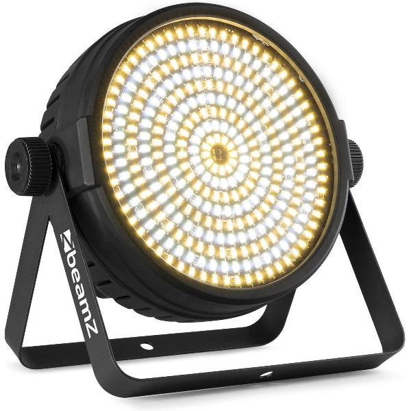 Stroboscoop - BeamZ BT430 stroboscoop lamp - 324 LED's - Warm wit en koud witte LED's - DMX en afstandsbediening