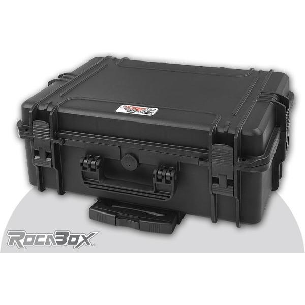 Rocabox - Universele trolley koffer - Waterdicht IP67 - Zwart - RW-5035-19-BFTR - Plukschuim