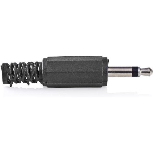 Jack-monoconnector | 3,5 mm male | 25 stuks | Zwart