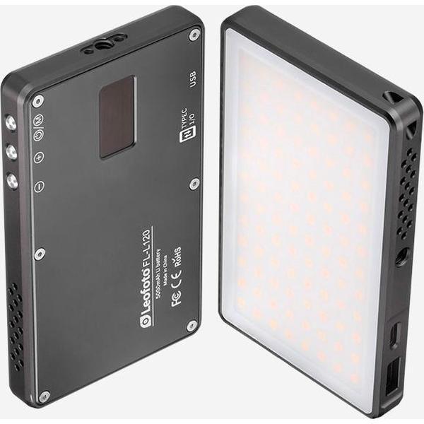 Leofoto FL-L120N Compacte flits Zwart