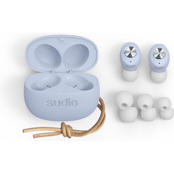 Sudio Tolv True Draadloze In-Ear Mic - Blauw