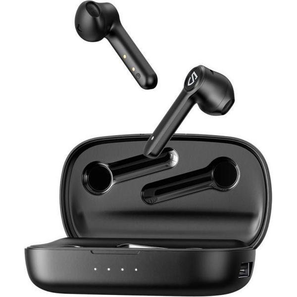 SoundPEATS TrueBuds Headset In-ear Zwart touch control - 70uur speeltijd Bluetooth oortjes true wireless, touch control