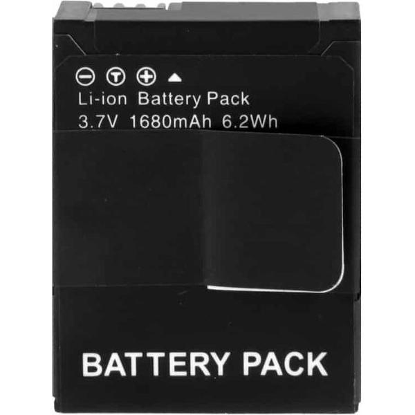 AHDBT-301/302 3.7V 1680mAh batterij accu Pack voor GoPro HD HERO 3+ / 3 (zwart)