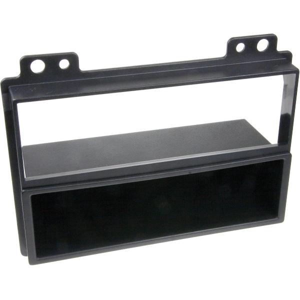 2-DIN Paneel Ford Fiesta / Fusion 2001-2005 Kleur: Zwart