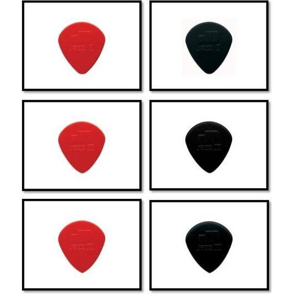 Plectrum Kit Jim Dunlop JAZZ I, II & III 6-Pack