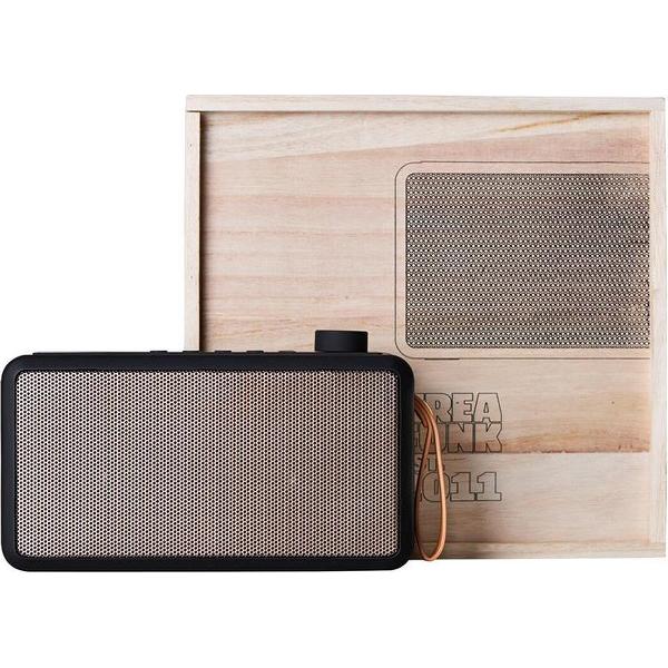 Kreafunk DAB+ radio met bluetooth - tRADIO - zwart