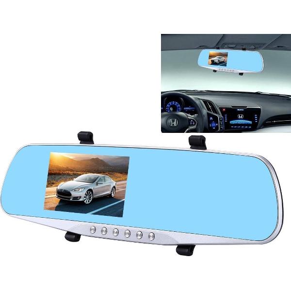 G832 HD 1080P 4,3 inch Scherm Achteruitkijkspiegel Voertuig DVR, Novatek 96223 Programma's, 170 graden A + Groothoek bekijken, Ondersteuning Loopopname / Bewegingsdetectiefunctie