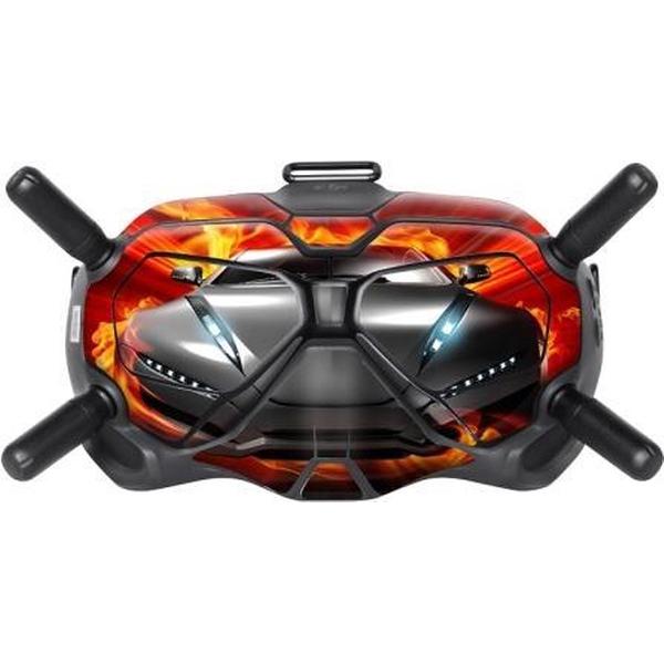 Sunnylife FV-TZ453 PVC-antikras- en niet-plakkerige beschermende sticker voor DJI FPV-bril V2 (3 kever)