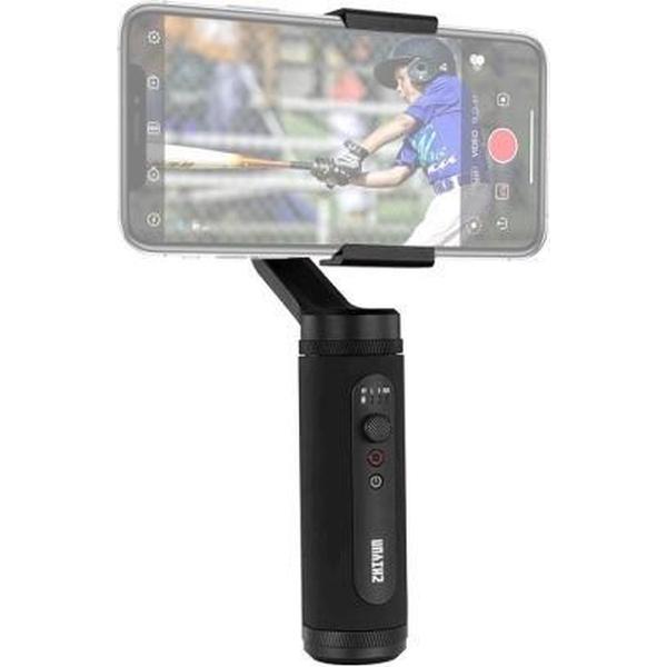 ZHIYUN YSZY012 Smooth-Q2 360 graden 3-assige handheld gimbal-stabilisator voor smartphones, belasting: 260 g (zwart)