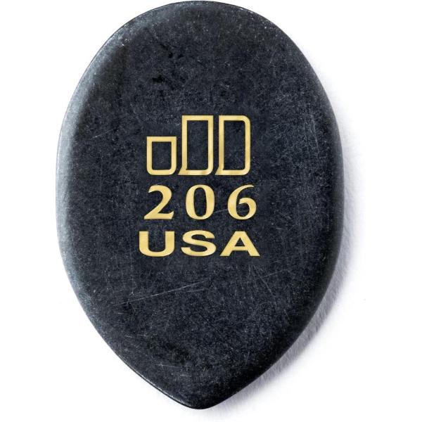 Dunlop JD Jazztone 206 plectrum 2.00 mm 6-pack