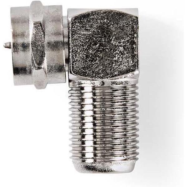 Nedis CSGP41942ME Satelliet- En Antenne-adapter F Male - F Female 10 Stuks Metaal
