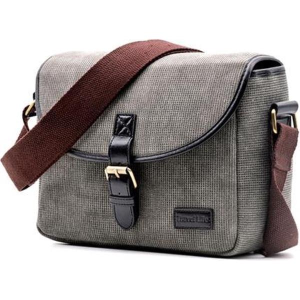 Retro Foto Camera Tas Case Cover Voor Canon EOS 200D 77D 7D 80D 800D 1300D 6D 70D 760D 750D 700D 600D 100D 1200D 1100D SX540 (Grijs)