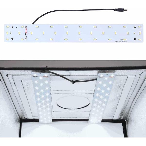 PULUZ 15W 1200LM 32 LED's SMD 5730 5500K aluminium basislichtpaneel voor 40cm studiotent