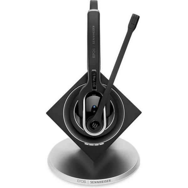 Sennheiser DW Pro 1 USB ML - EU Monauraal Hoofdband Zwart hoofdtelefoon