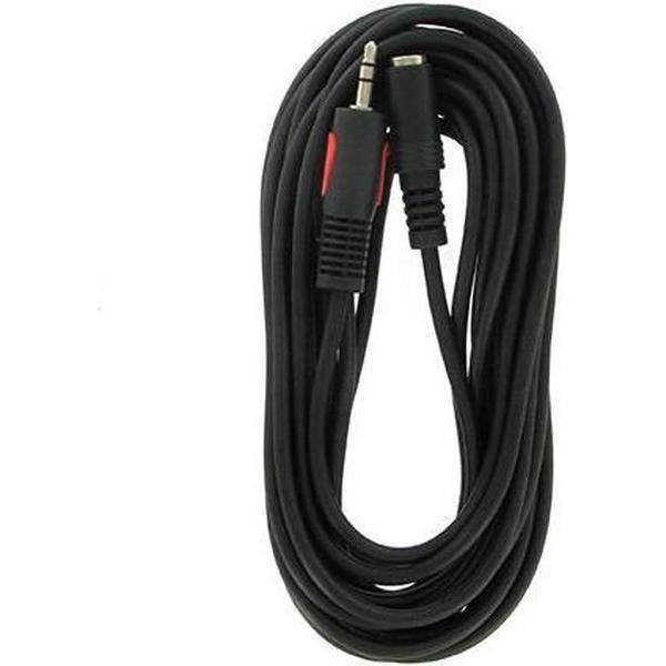 Kopp jack audio verlengsnoer 3.5 mm 5m